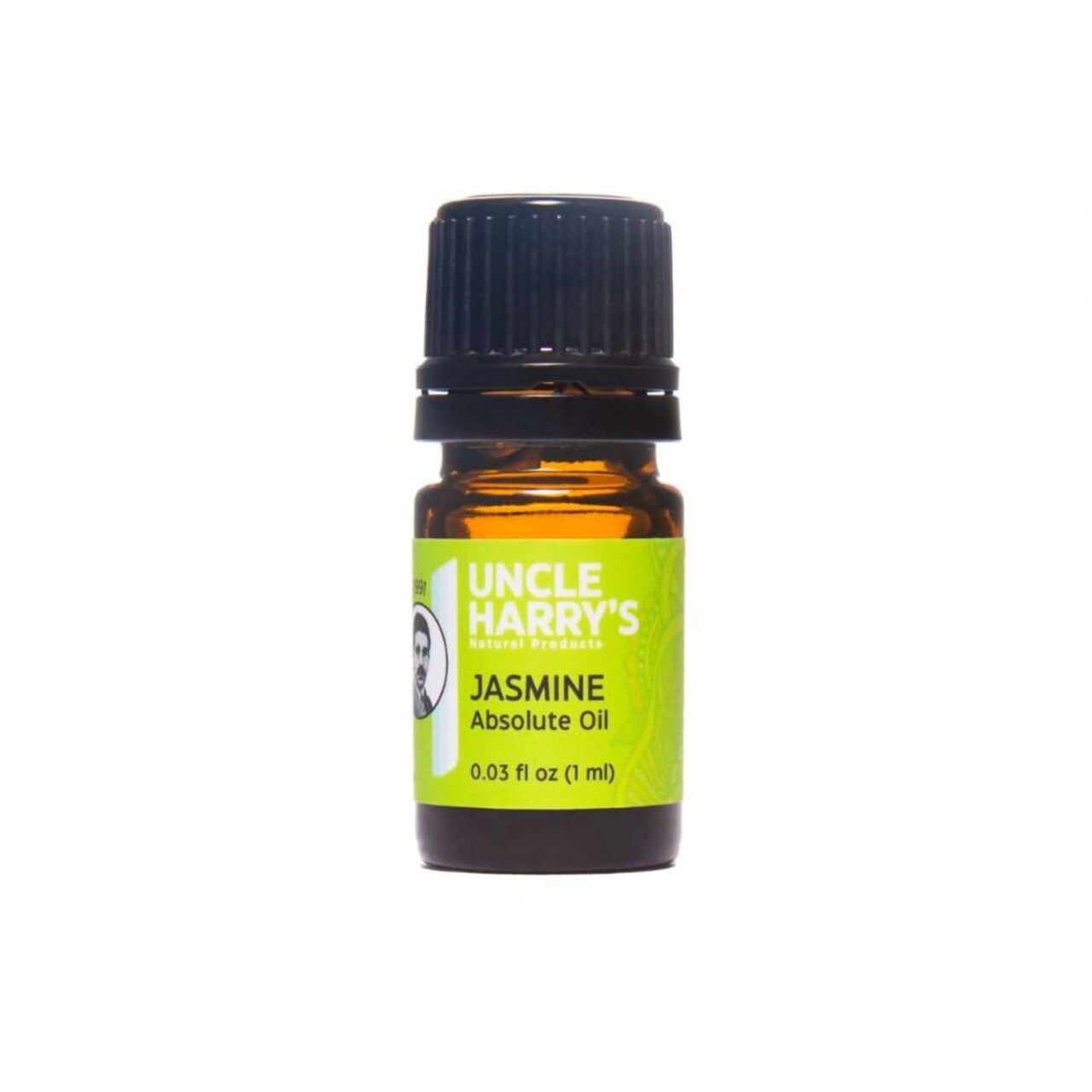Uncle Harry's Jasmine Absolute Oil, for Uplifting, Sense Stimulating Home Aromatherapy and DIY Aromatic Projects, 1 ml
